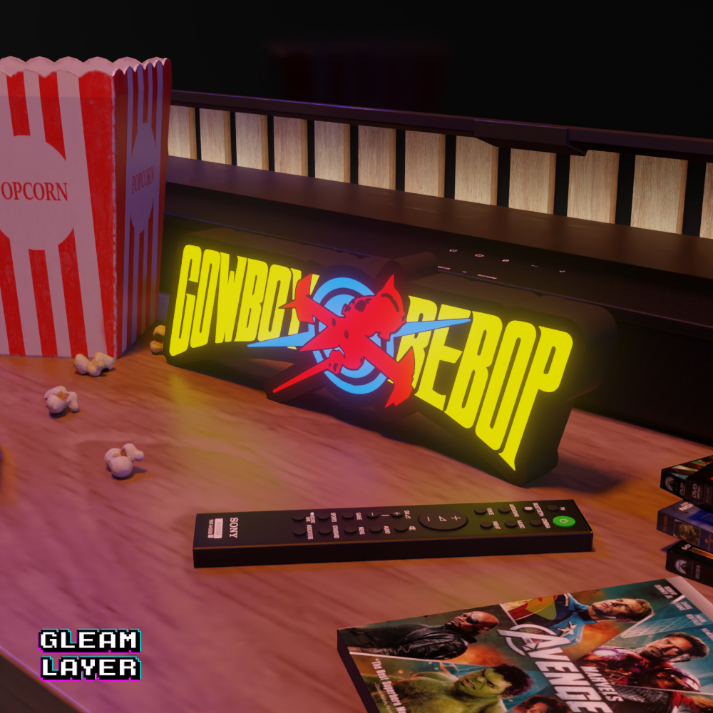 Cowboy Bebop Japanese Anime Led Light Sign