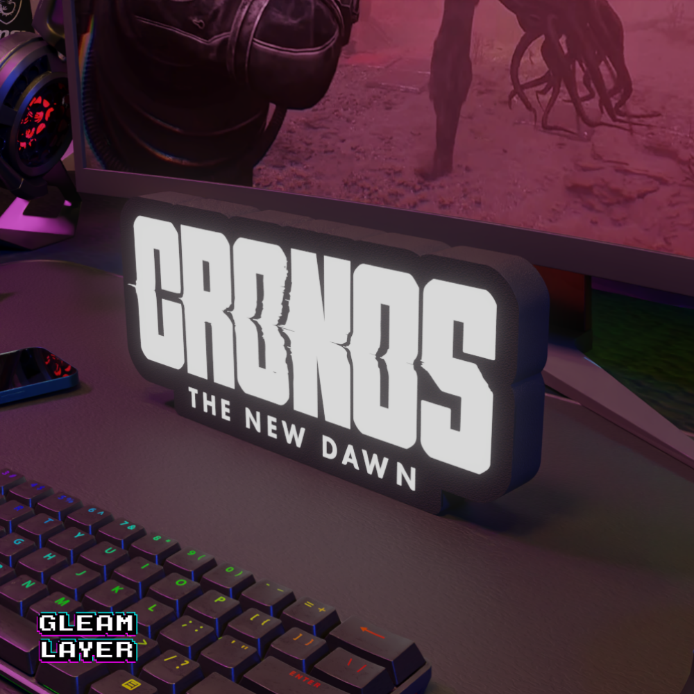 Cronos: The New Dawn Game Led Light RGB Sign