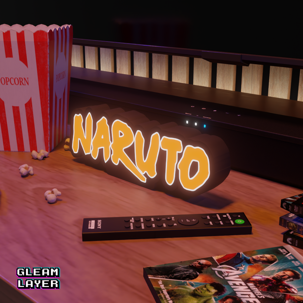 Naruto Led Light Sign