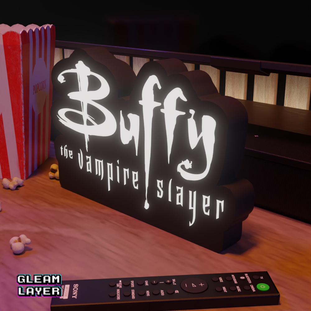 Buffy the Vampire Slayer Led Light Sign