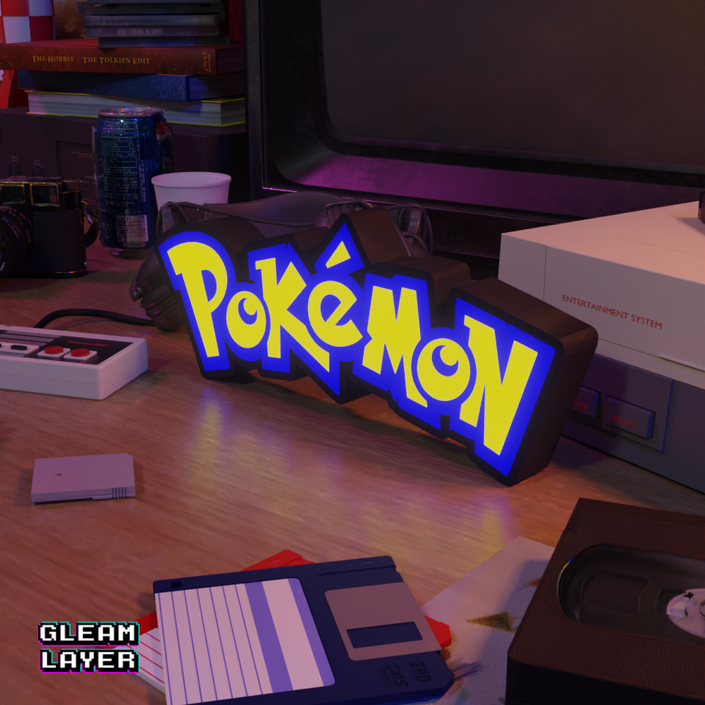 Pokemon Led Light Sign