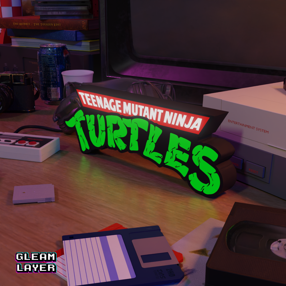 Teenage Mutant Ninja Turtles Led Light Sign