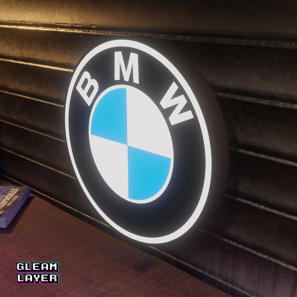 BMW Logo Led RGB Light Sign