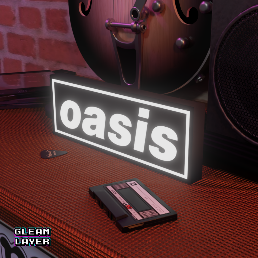 Oasis Band Led RGB Light Sign