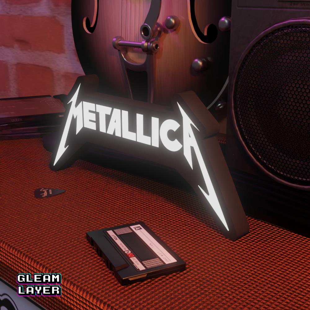 Metallica Led RGB Light Sign