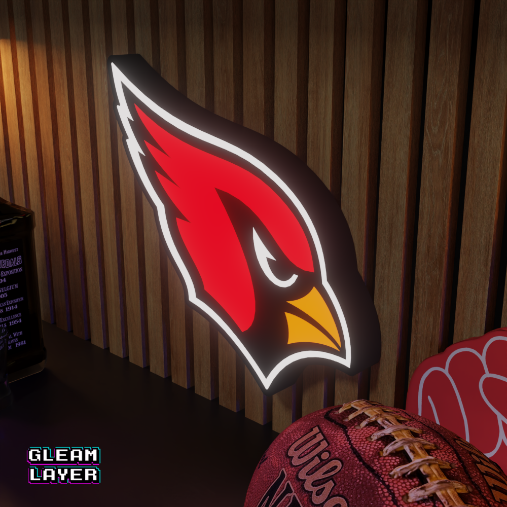 Arizona Cardinals Led Light Box NFC Team NFL National Football League Display Sign