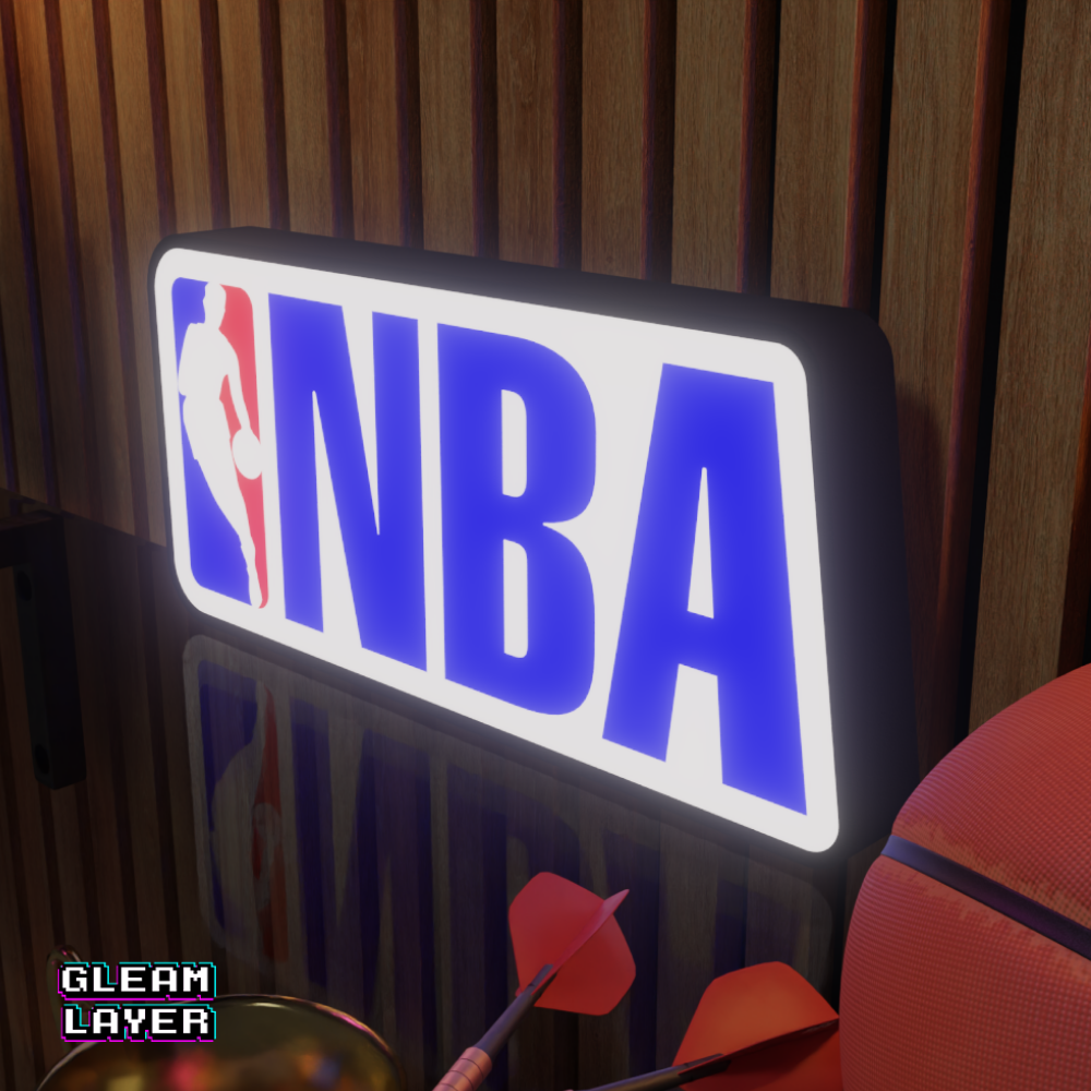 NBA National Basketball League Led Sports Bar Light Sign