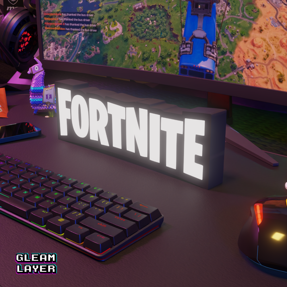 Fortnite Led Gaming Light Sign
