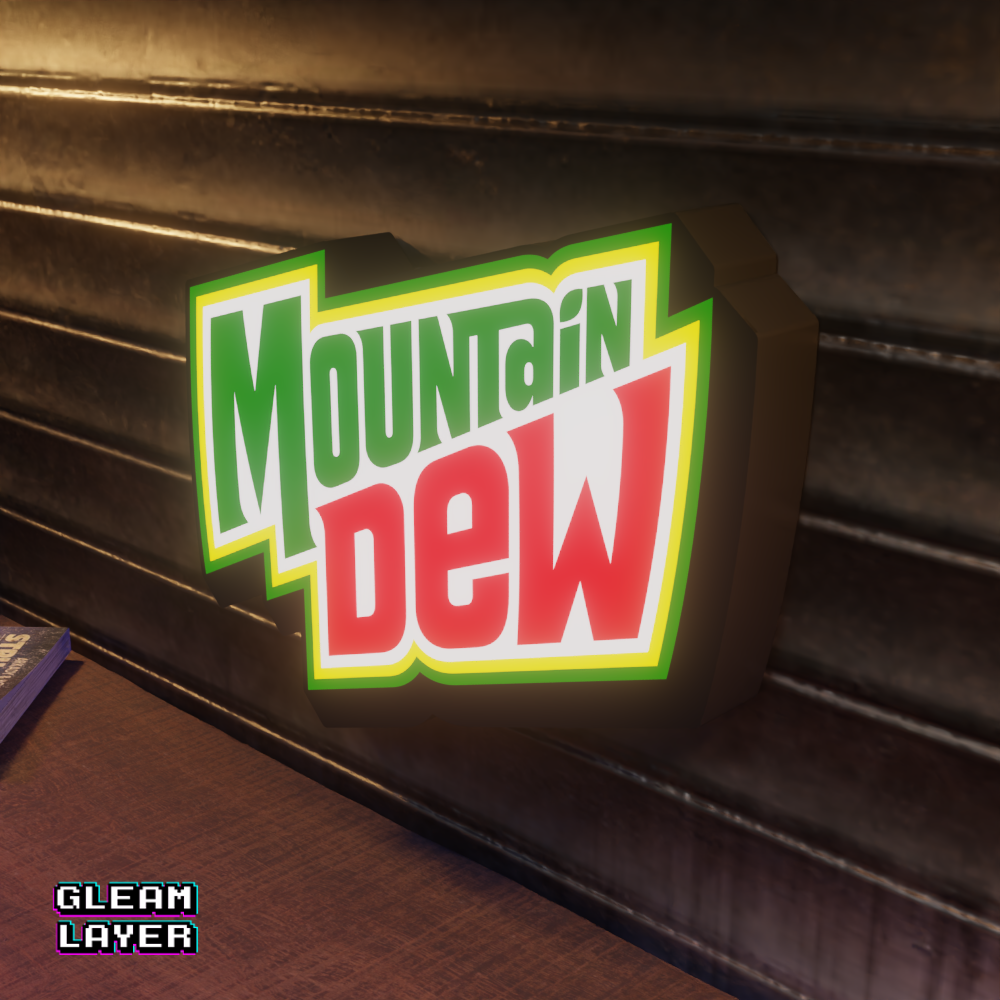 Mountain Dew Led Light RGB Sign