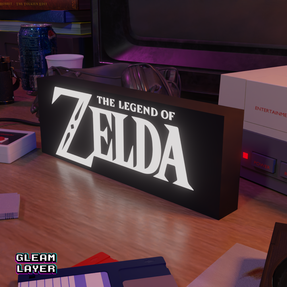The Legend of Zelda Led Gaming Light Sign