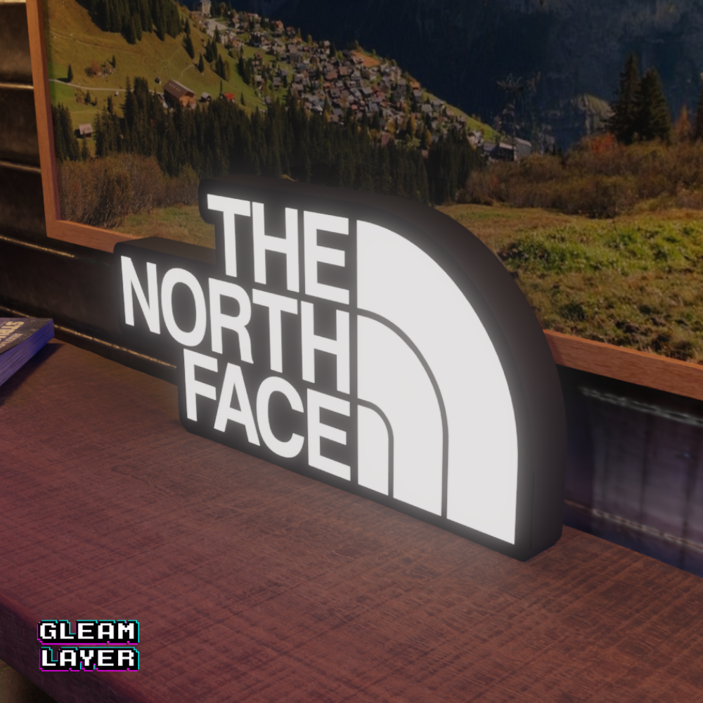 The North Face Led RGB Light Sign