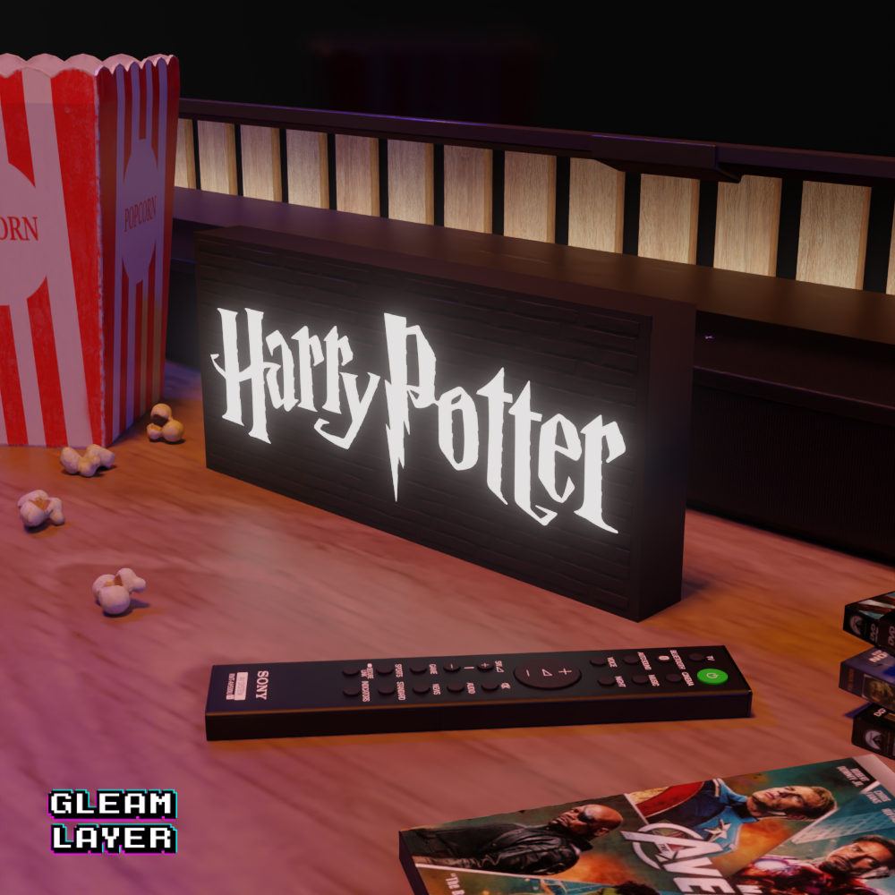 Harry Potter Led Light Rgb Sign