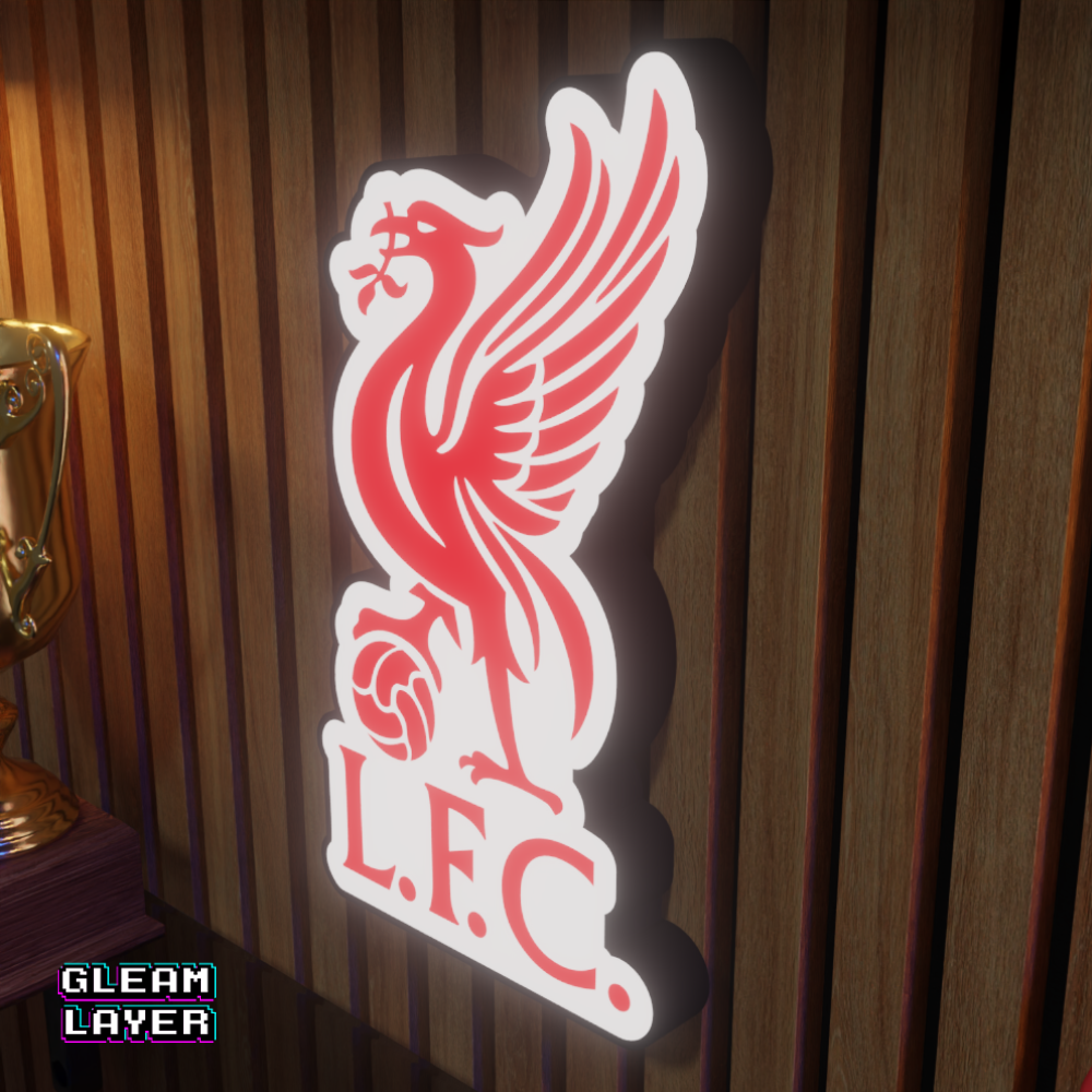 Liverpool FC Logo Led RGB Wall Display Light Sign
