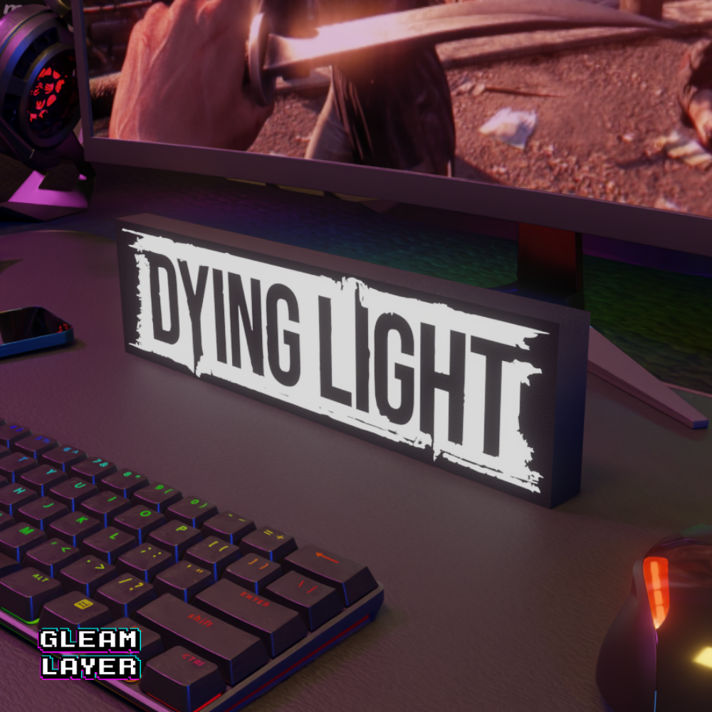 Dying Light Led Gaming Light Sign