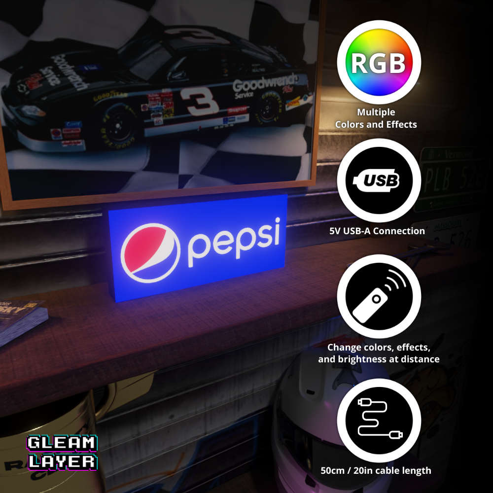 Pepsi Cola Led Light Sign