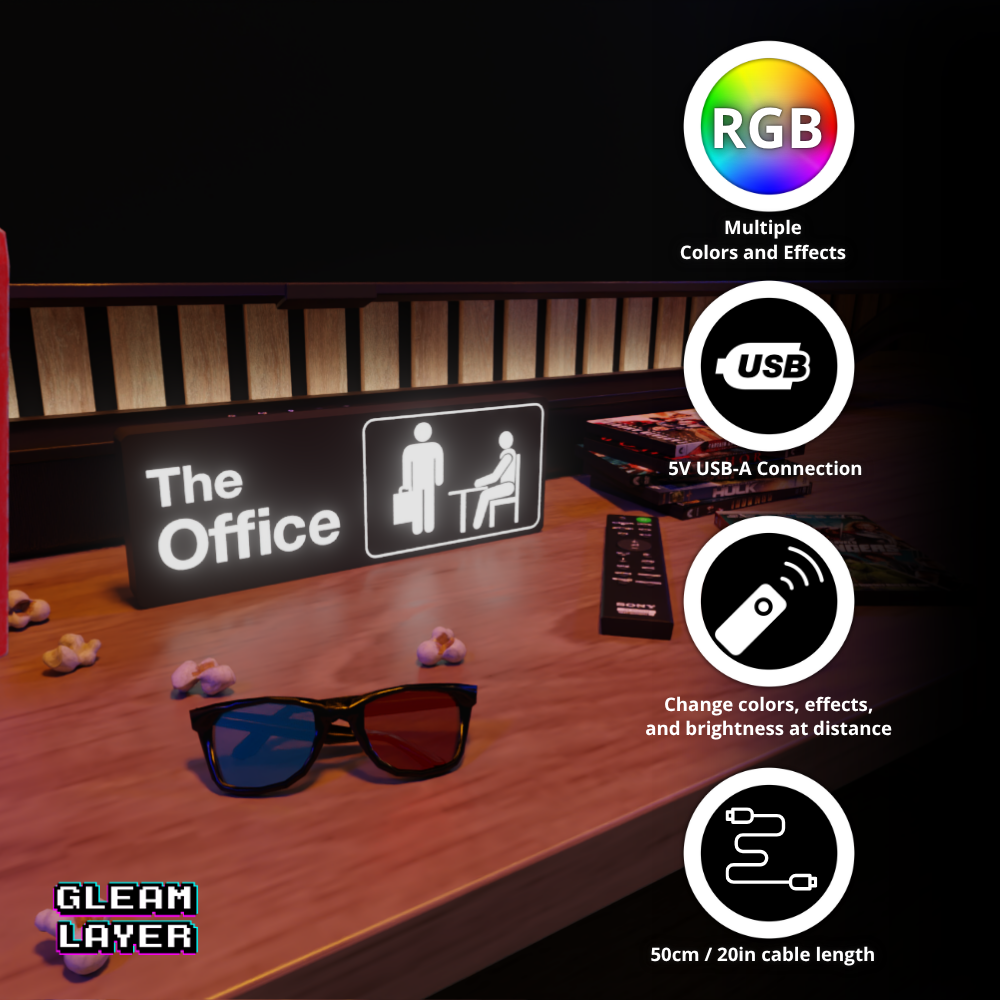 The Office Led Light Sign