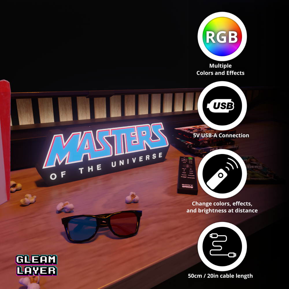 Masters of the Universe Led Light Sign