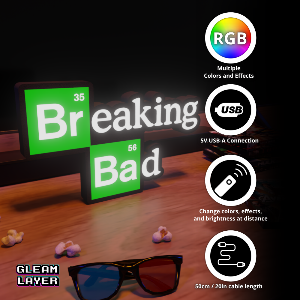 Breaking Bad TV Show Led Light Sign