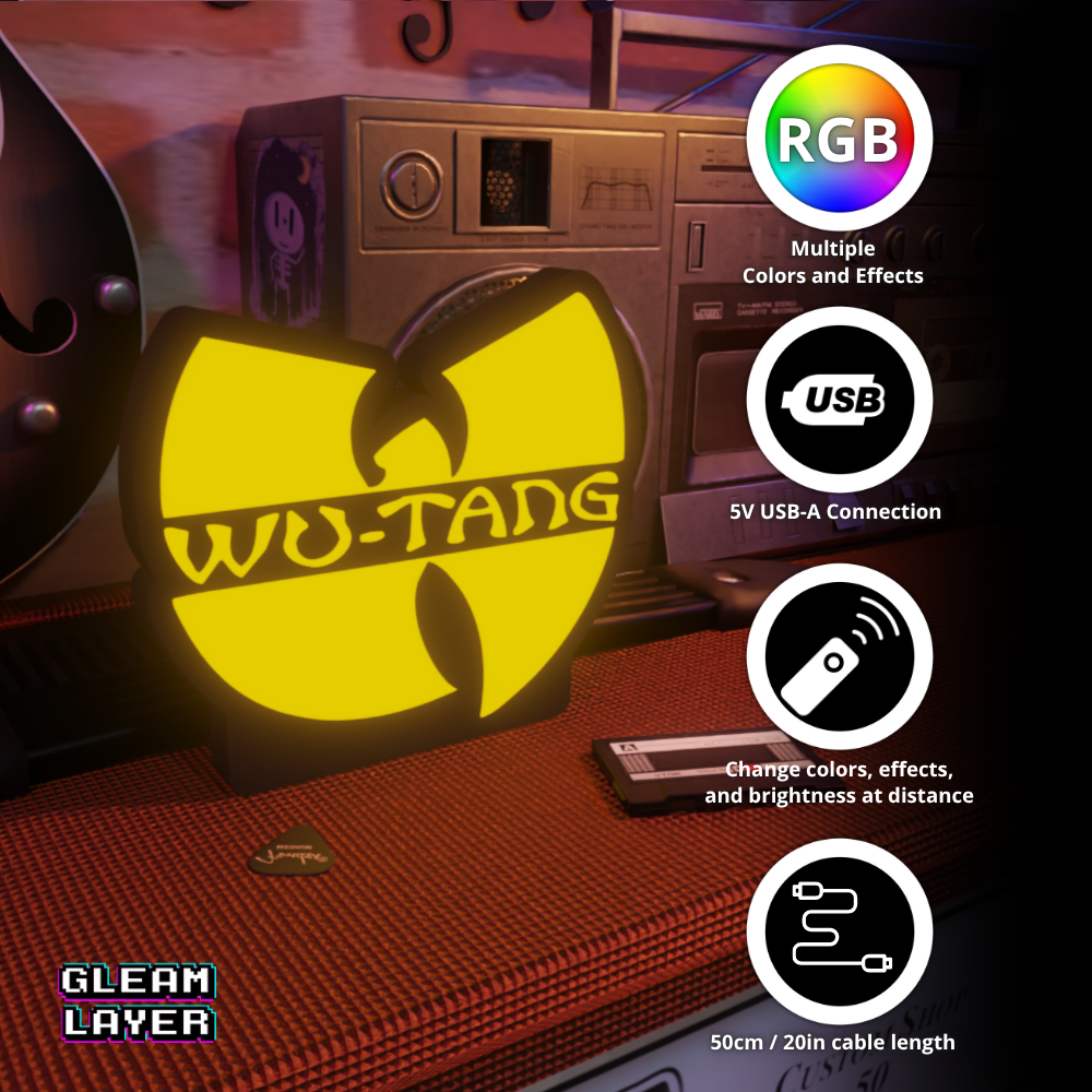 Wu-Tang Led RGB Light Sign