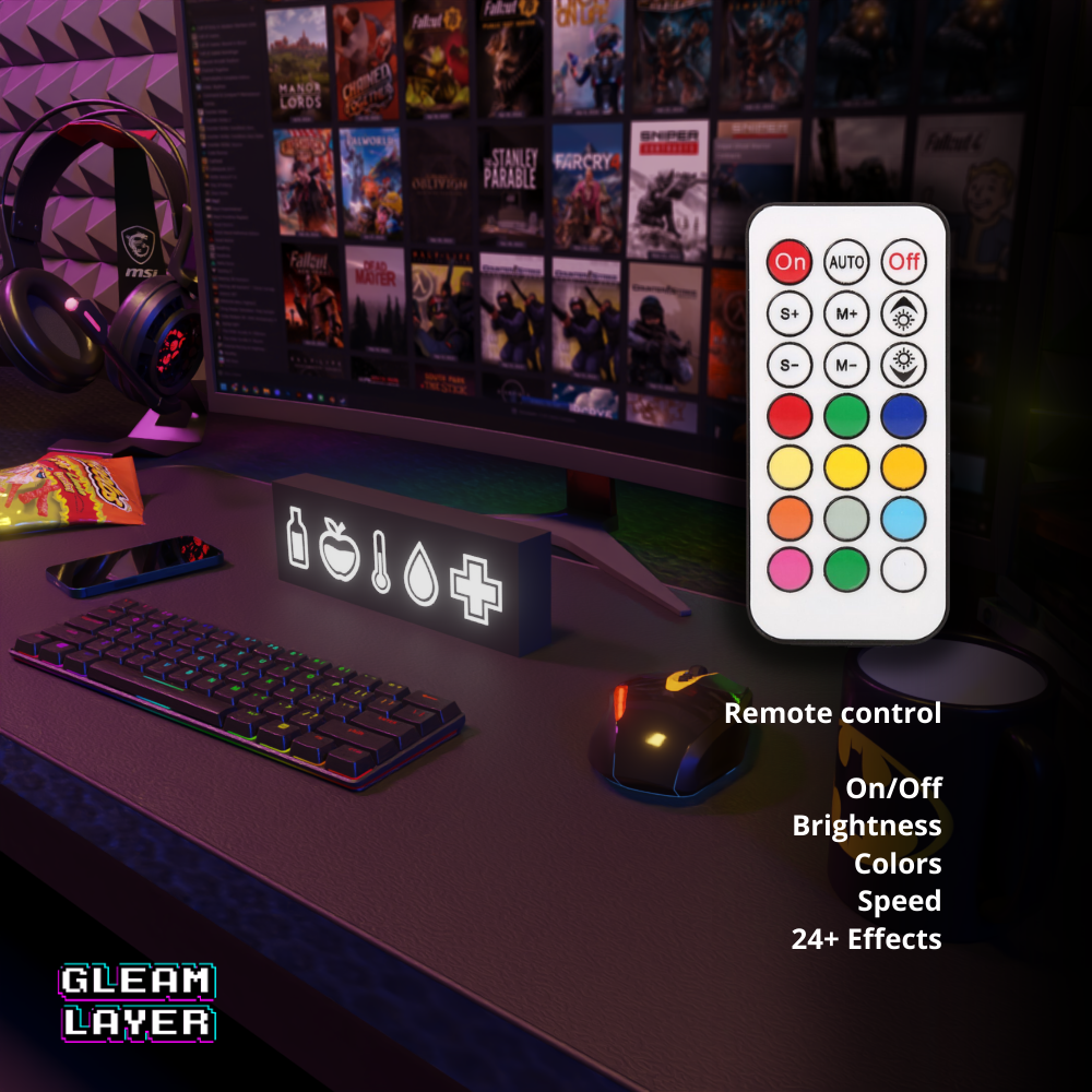 Survivor Game Led Gaming Light Sign