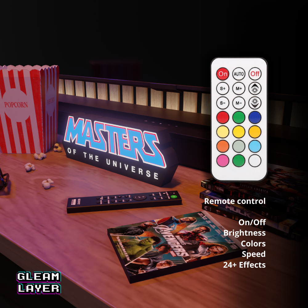 Masters of the Universe Led Light Sign