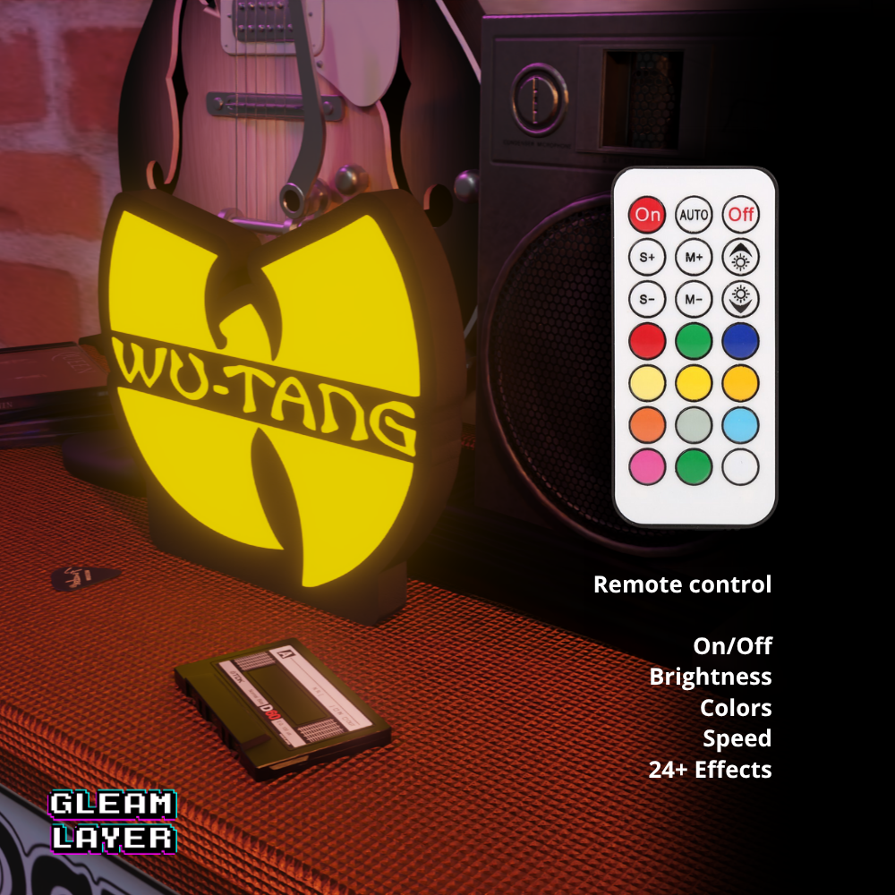 Wu-Tang Led RGB Light Sign
