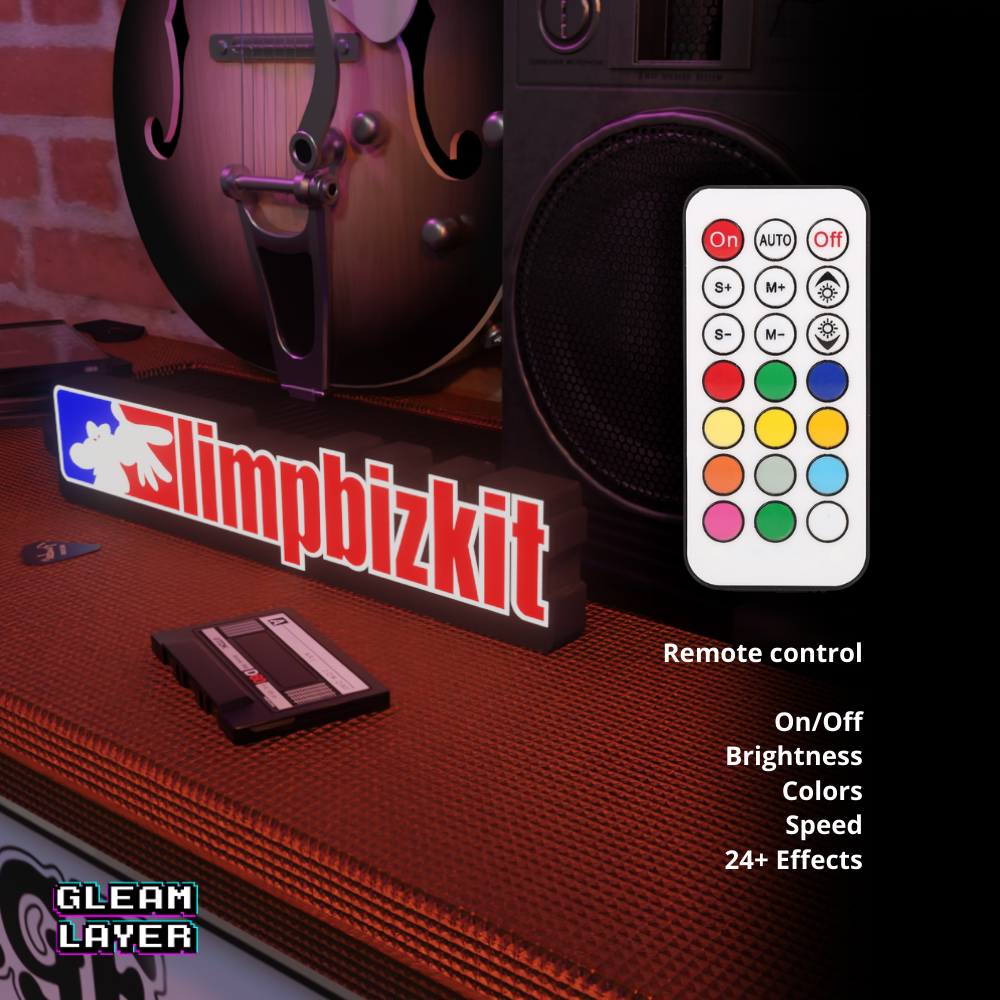 Limp Bizkit Band Led RGB Light Sign