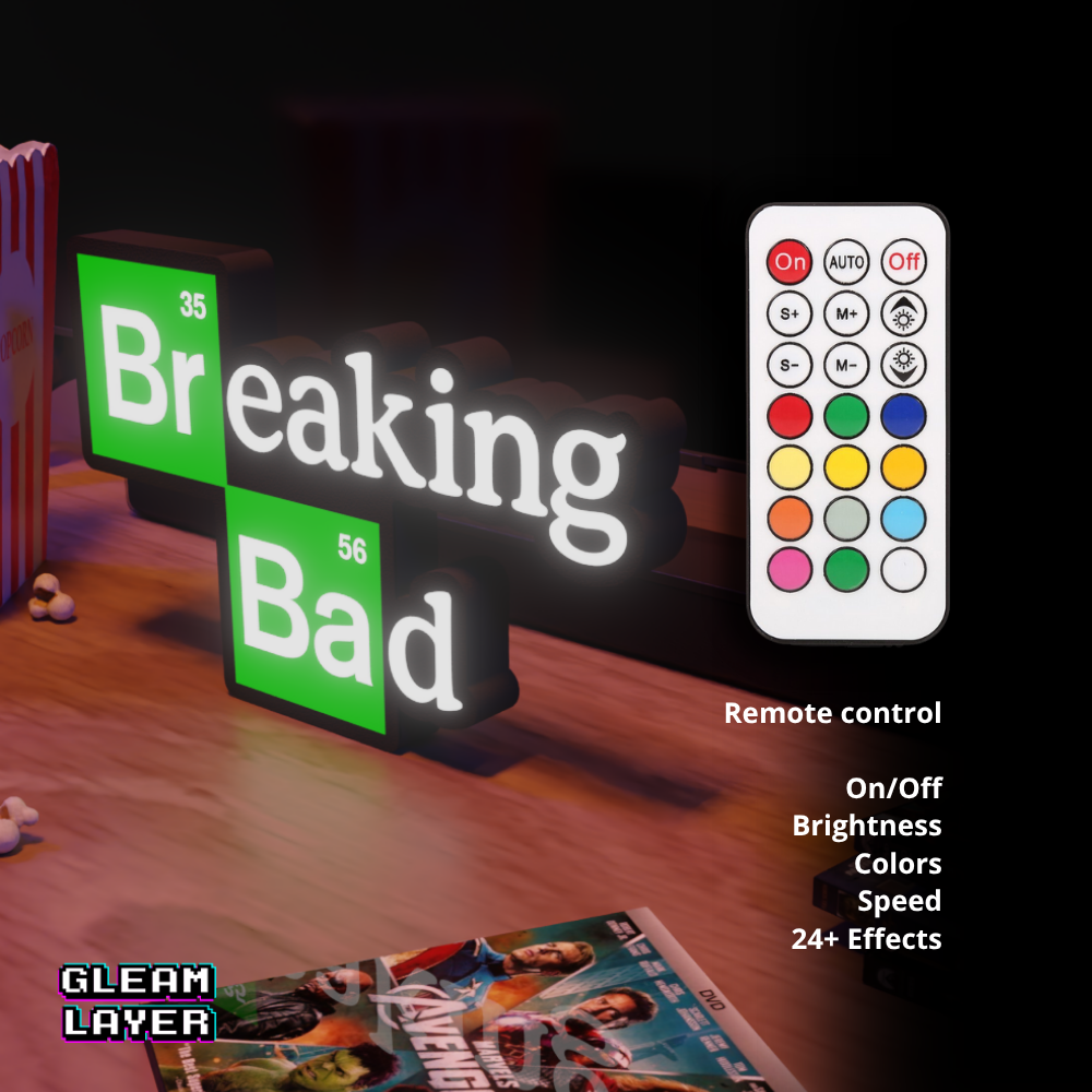 Breaking Bad TV Show Led Light Sign