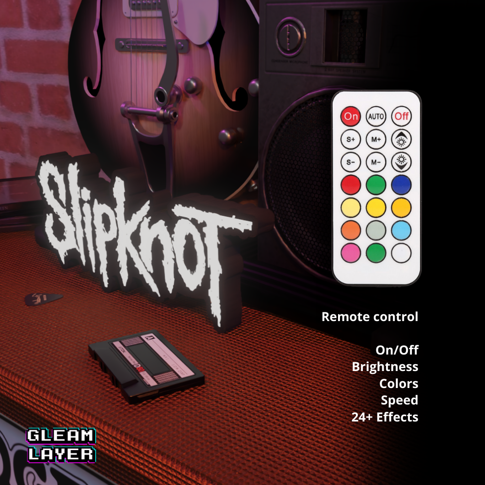 Slipknot Band Led RGB Light Sign