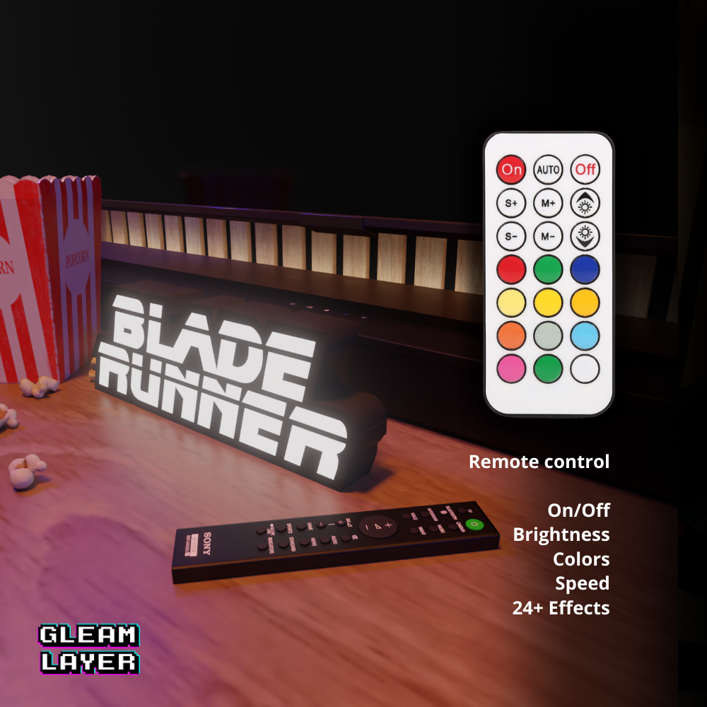 Blade Runner Movie Led Light Sign