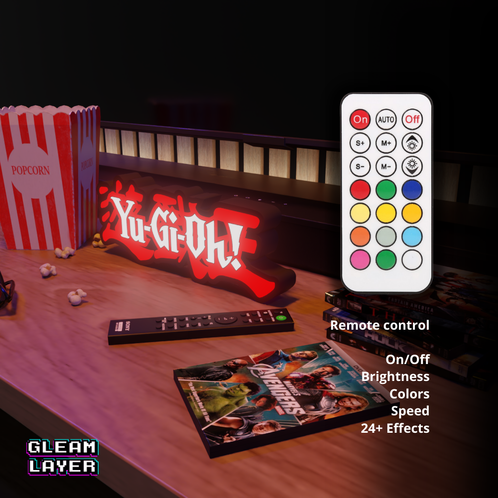 Yu-Gi-Oh! Led Light Sign