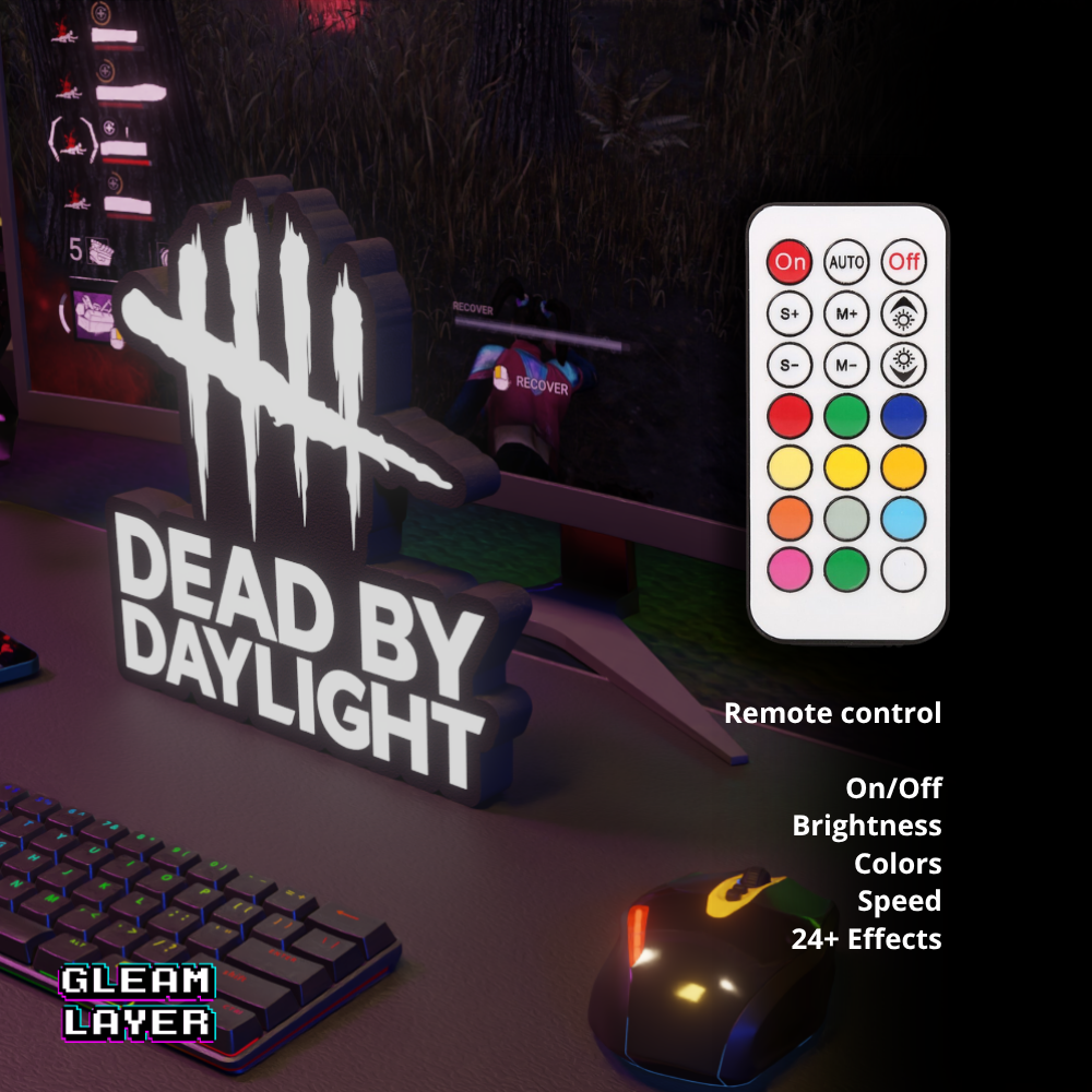 Dead by Daylight Led Gaming RGB Light Sign
