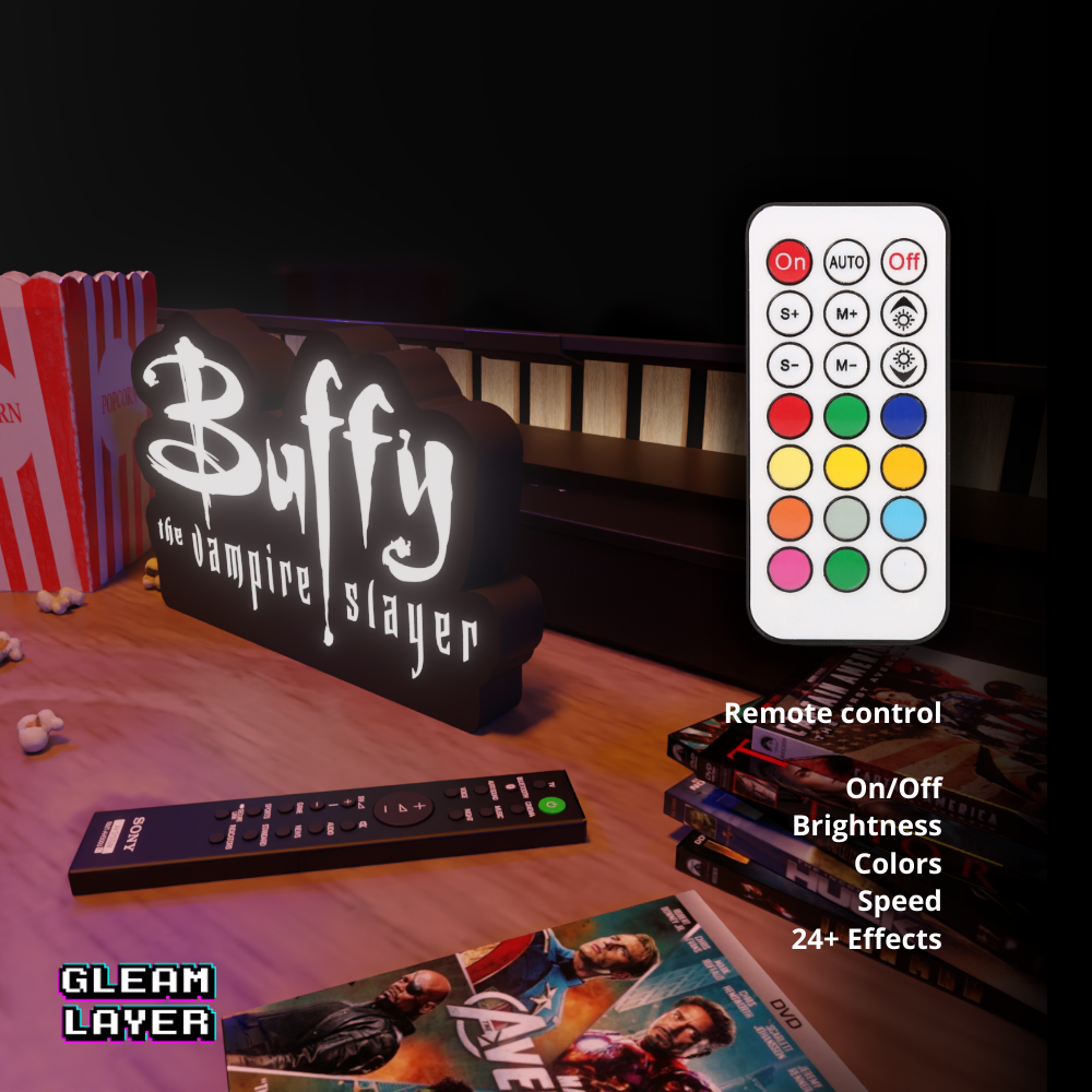 Buffy the Vampire Slayer Led Light Sign