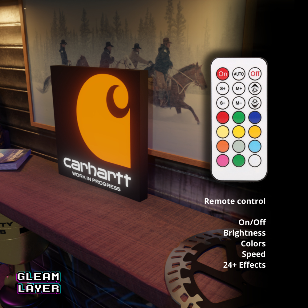 Carhartt Led RGB Light Sign