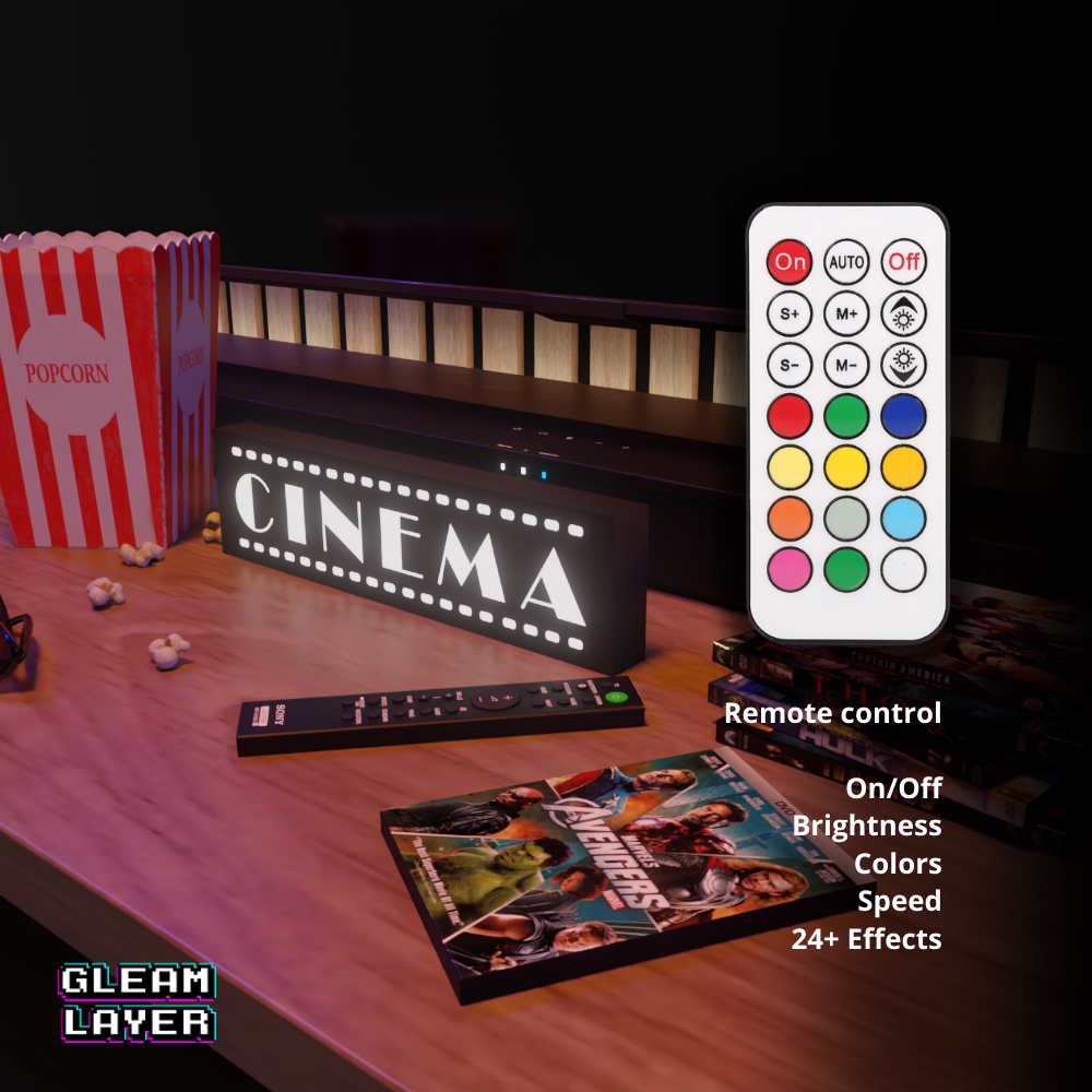 Cinema Led Light Sign
