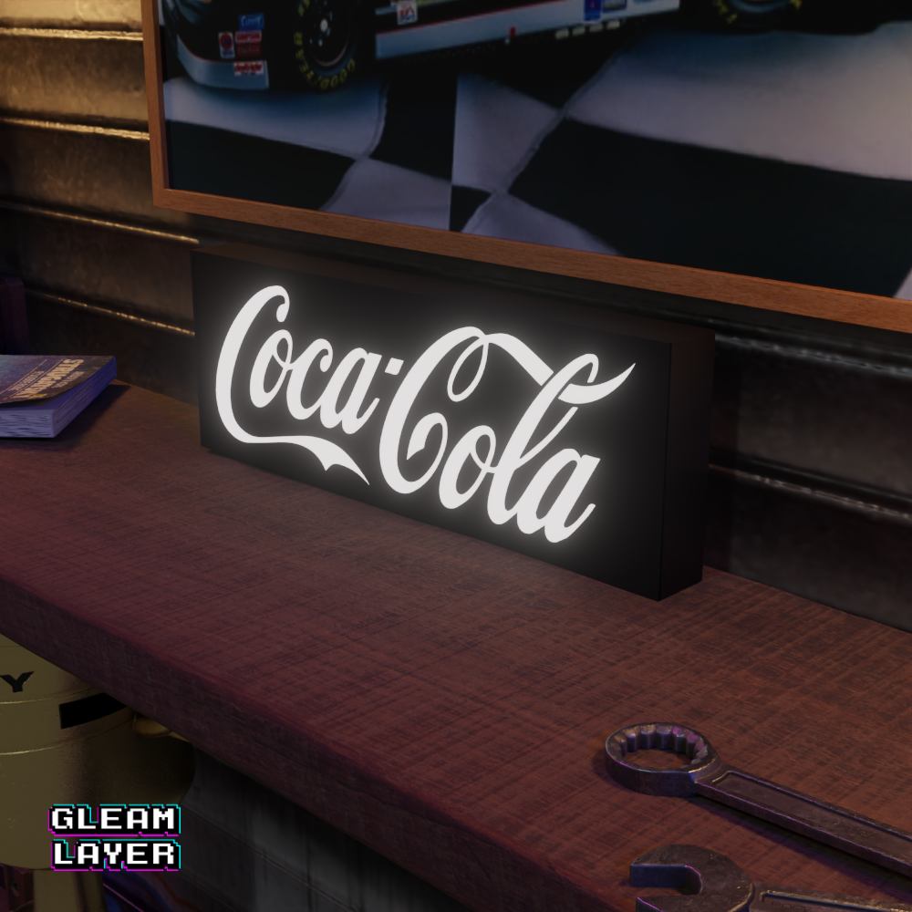 Coca-Cola Red LED Light RGB Sign Lightbox