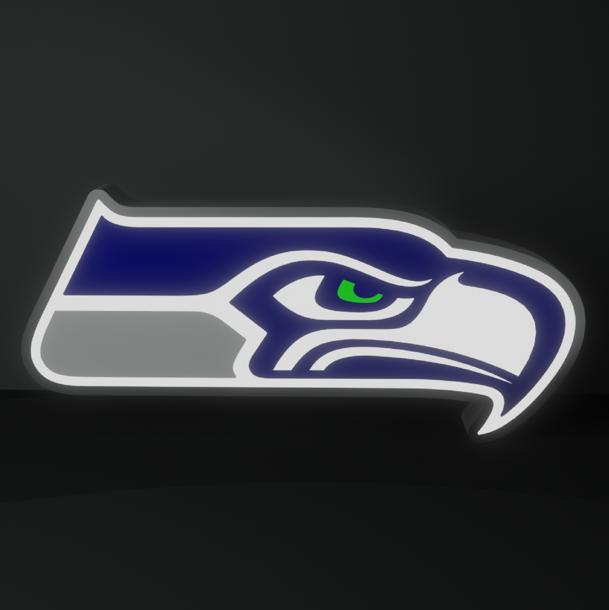 Seattle Seahawks Led Light Box NFC Team NFL National Football League Display Sign