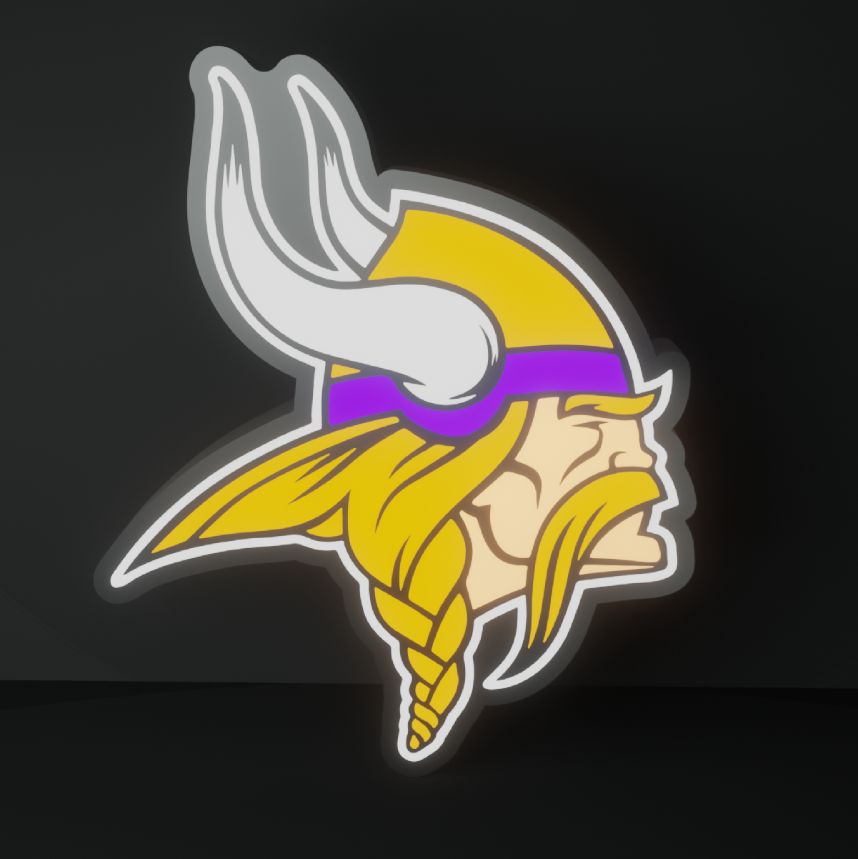 Minnesota Vikings Led Light Box NFC Team NFL National Football League Display Sign