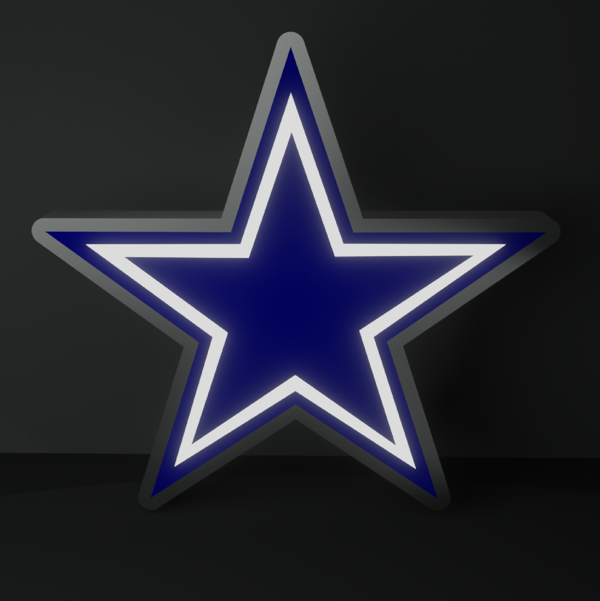 Dallas Cowboys Led Light Box NFC Team NFL National Football League Display Sign