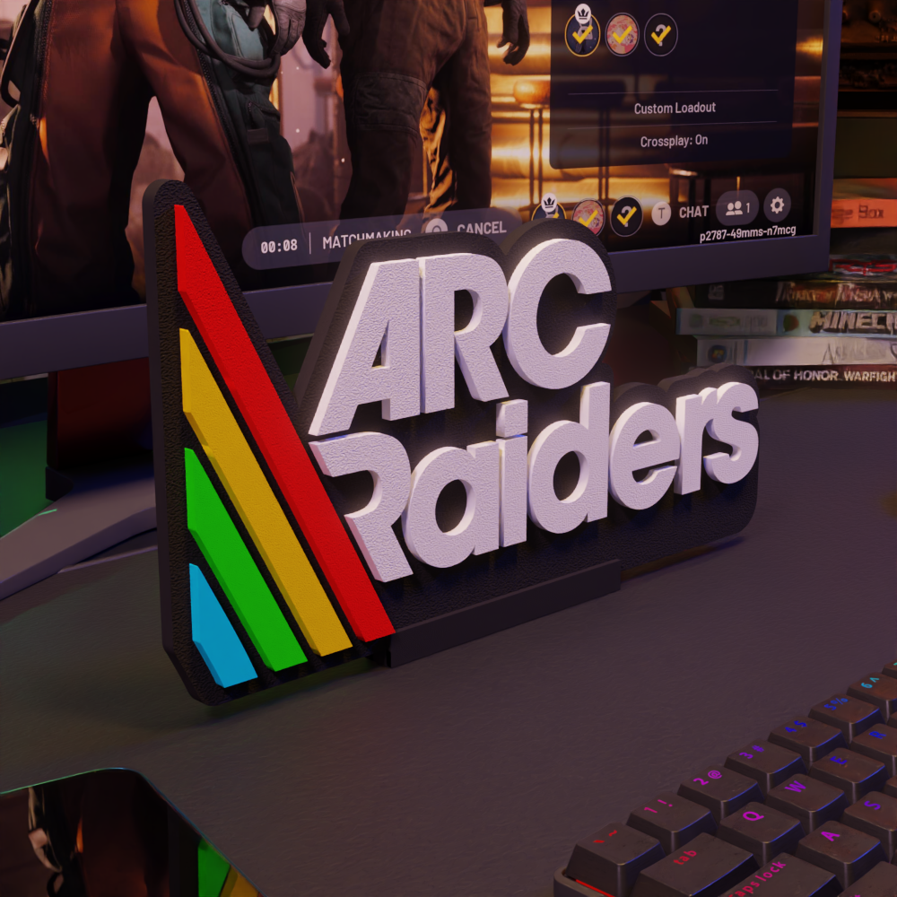 Arc Raiders Led Gaming Light Sign