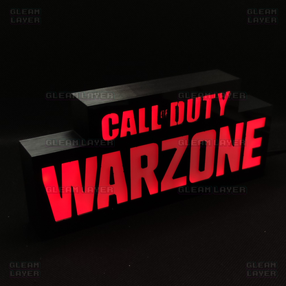 CALL of DUTY WARZONE Led Gaming Light Sign