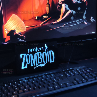 Project Zomboid Led Gaming Light Sign