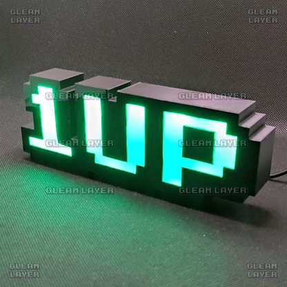 1 LIFE UP Led Gaming Light Sign