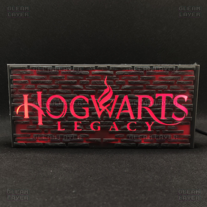 Hogwarts Legacy LED Light Sign