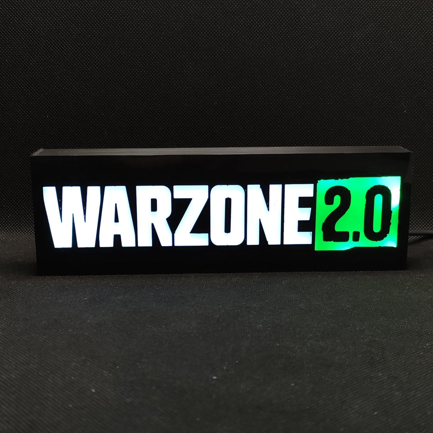 Call of Duty Warzone 2.0 LED-Leuchtkastenschild