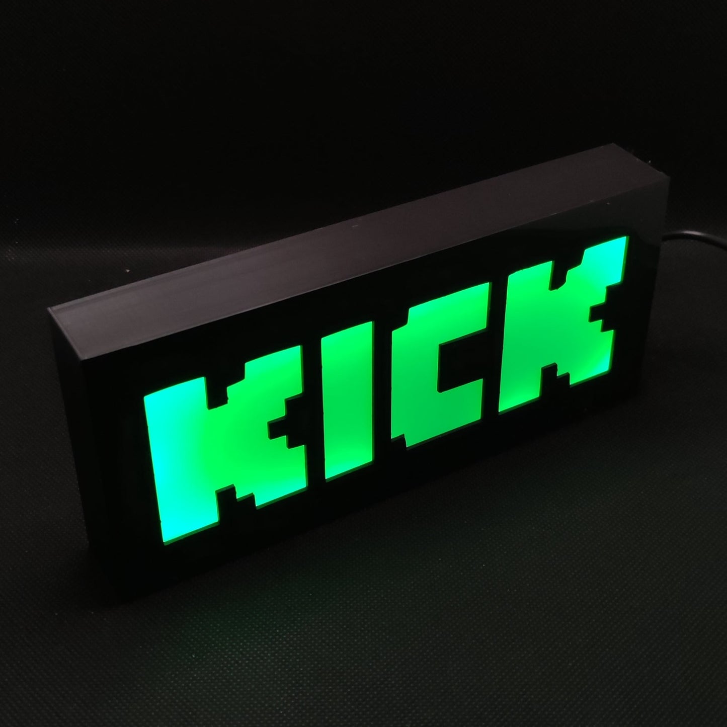 KICK Led Light Sign