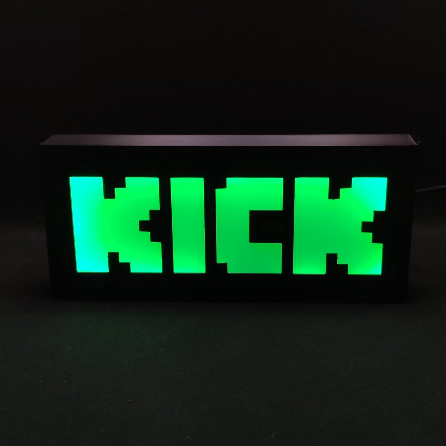 KICK Led Light Sign