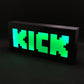 KICK Led Lightbox Sign