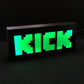 KICK Led Lightbox Sign