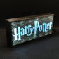 Placa de caixa de luz LED Harry Potter